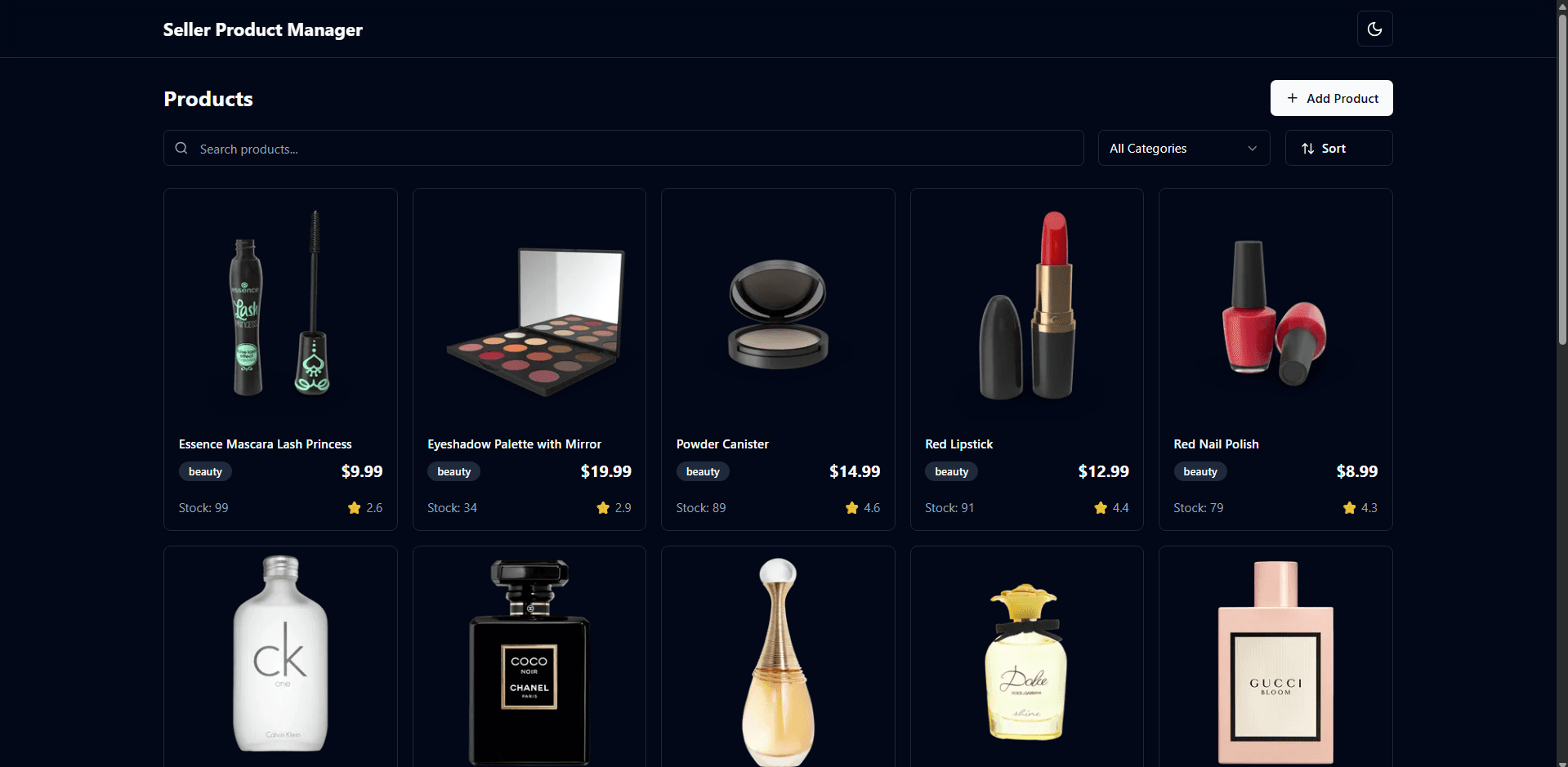 Seller Product Manager